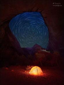 夜色微光,夜色微光中的诗意漫步